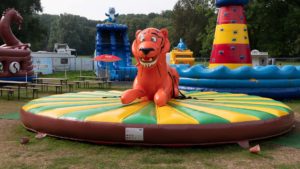 Funjoker Bottrop-Hüpfburg leihen-Rodeotiger mit viel Spass